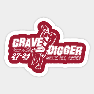 ALABAMA GRAVEDIGGER Sticker